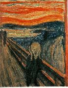 Edvard Munch The Scream oil on canvas